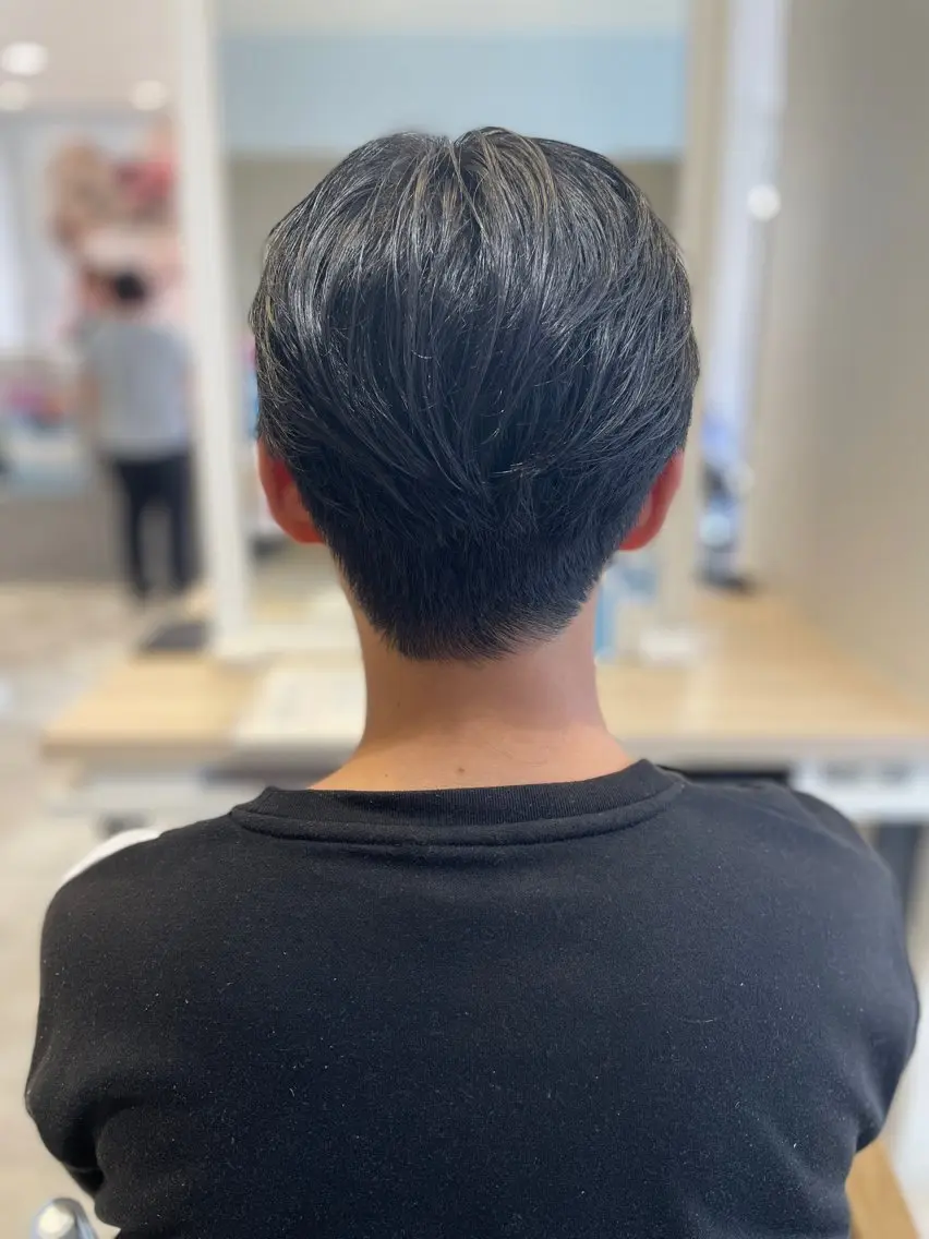 ショート パーマ メンズ カット パーマ メンズパーマ/カット / 古川　諒のヘアスタイル