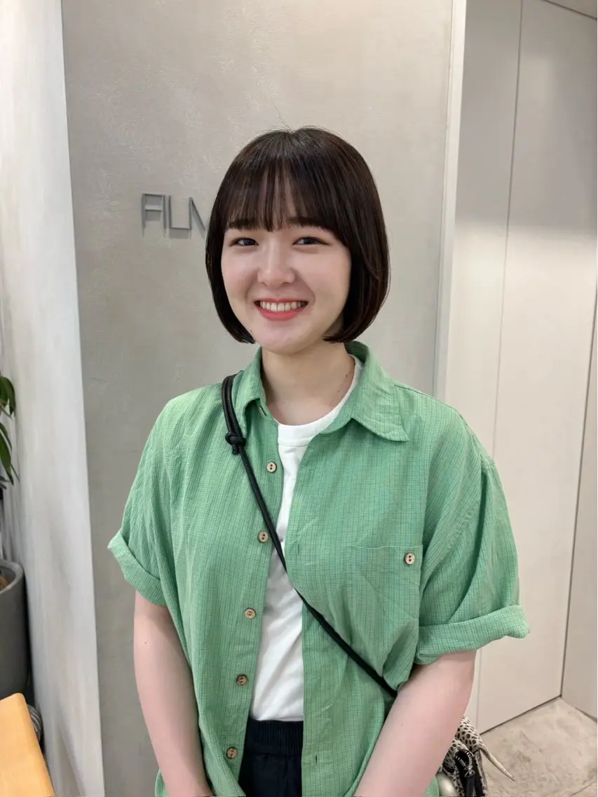 ミディアム ayaka 🍀のヘアスタイル