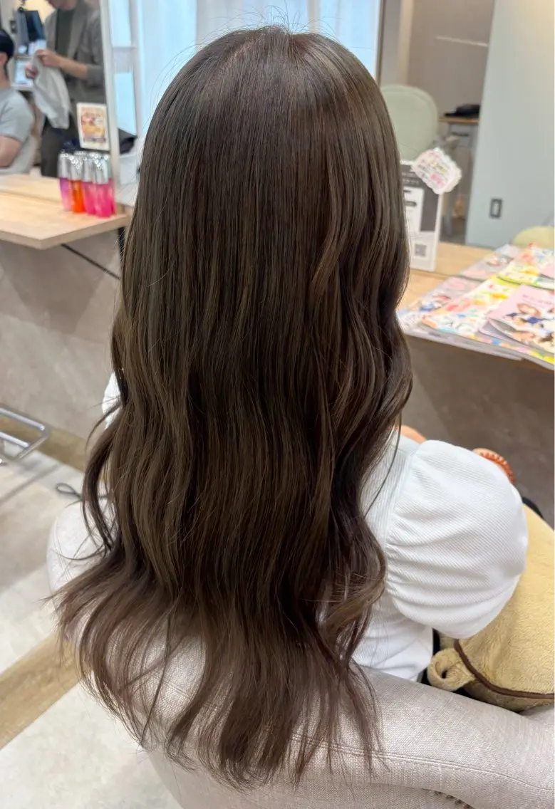 カラー ベージュカラー オリーブベージュ カット ヘアカラー トリートメント MaryHarris 西区姪浜/Mihoのヘアスタイル