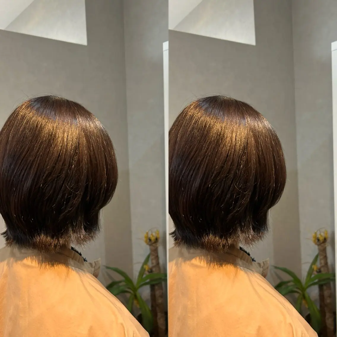 ショート カラー ブラウンカラー チョコレートブラウン ボブ くびれヘア カット ヘアカラー トリートメント カットモデル募集🍒 りおのヘアスタイル