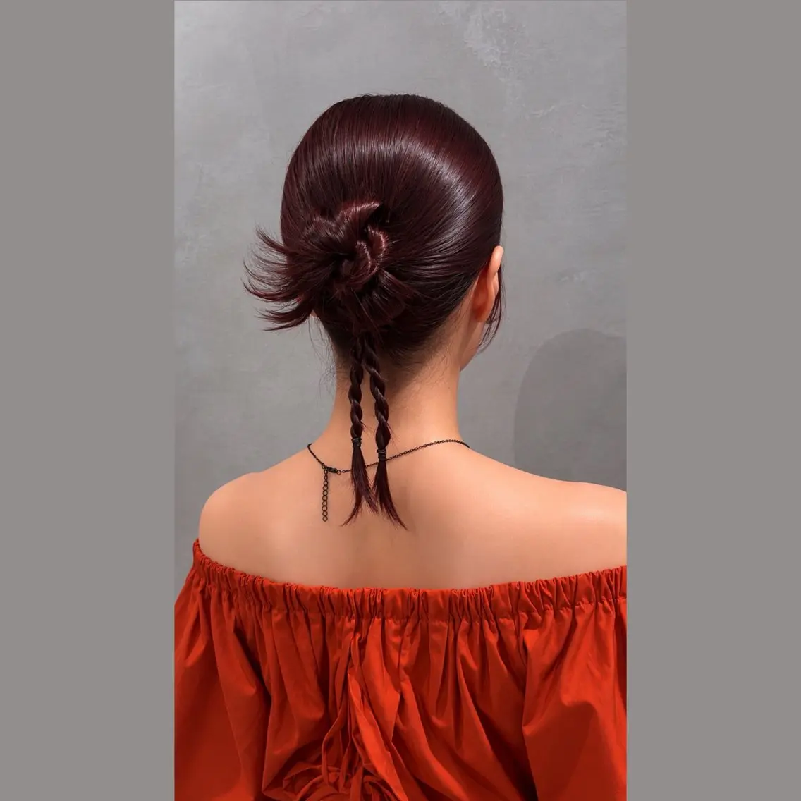 ヘアアレンジ 結婚式・ブライダル 卒業式のヘアスタイル 韓国ヘア|艶カラー| ヘアアレンジ|yuiのヘアスタイル