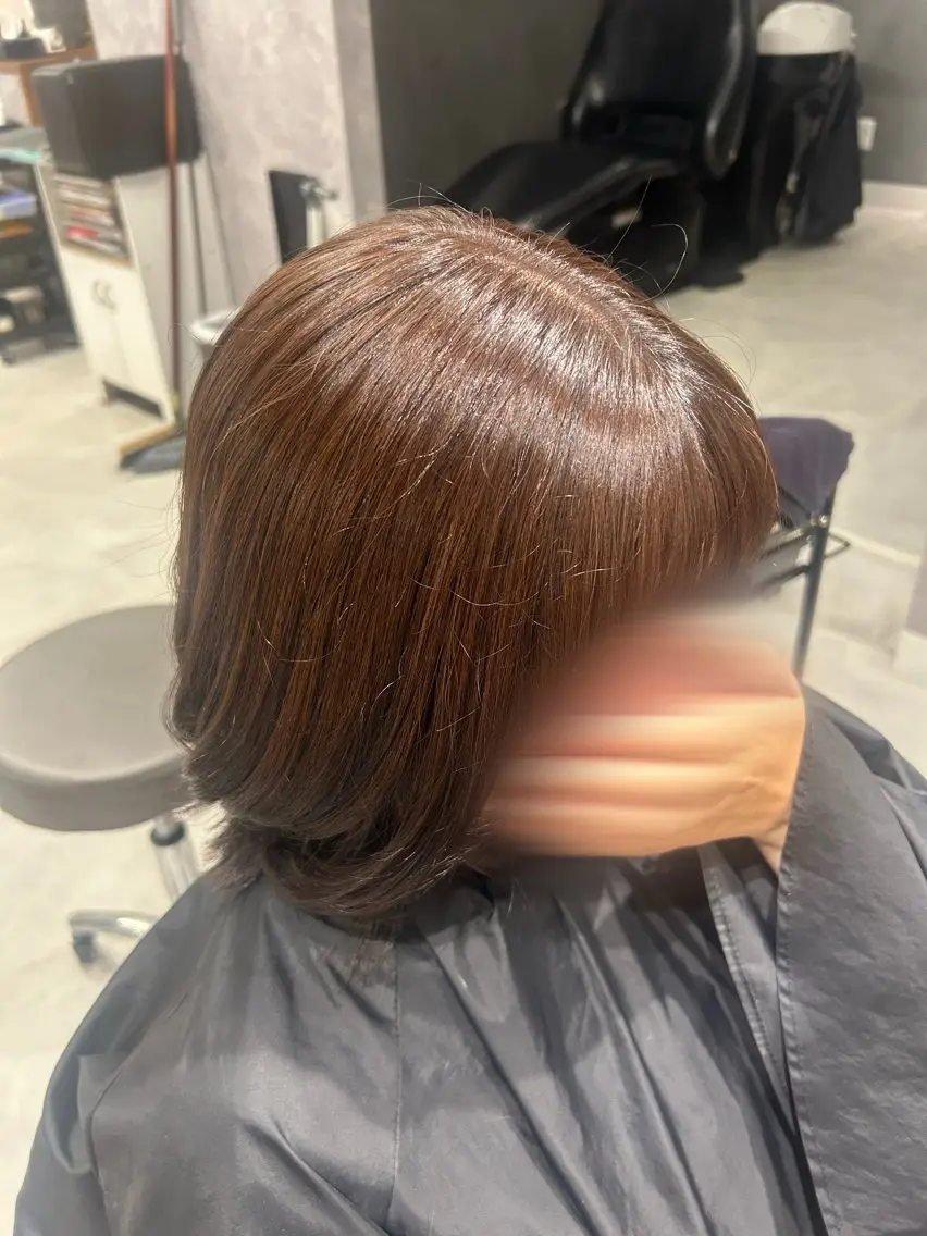 カラー ヘアカラー 稀代 真羽のヘアスタイル
