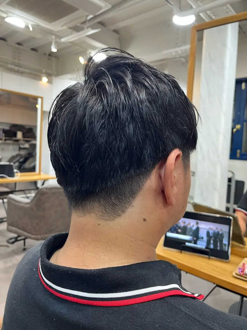 ショート メンズ カット 縮毛矯正🌟カラー╱ ╱いいじまのヘアスタイル