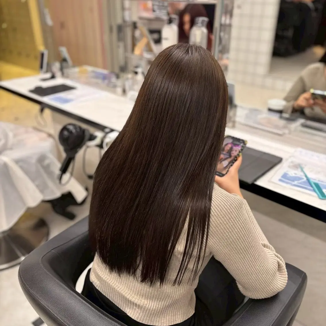 カラー ヘアカラー トリートメント 🩶韓国透明感カラー /Yayoi🩶のヘアスタイル