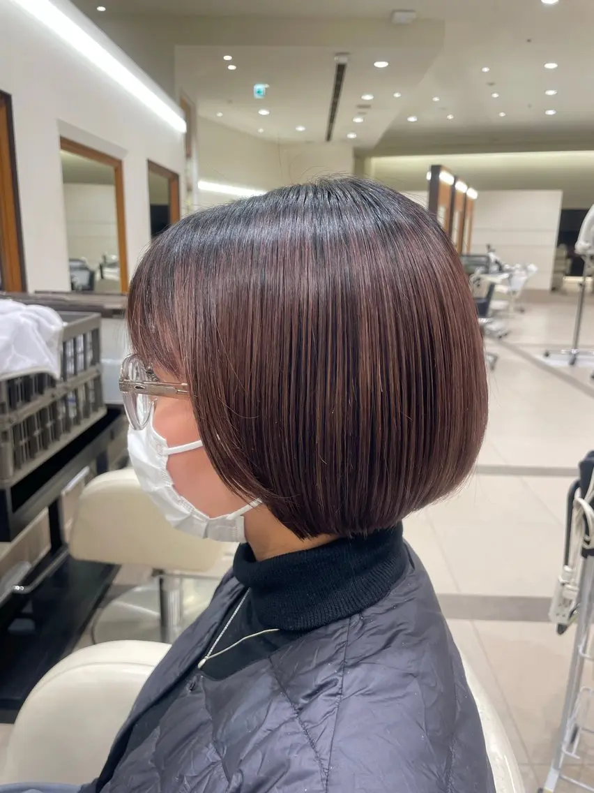 ショート 伊東 咲織のヘアスタイル