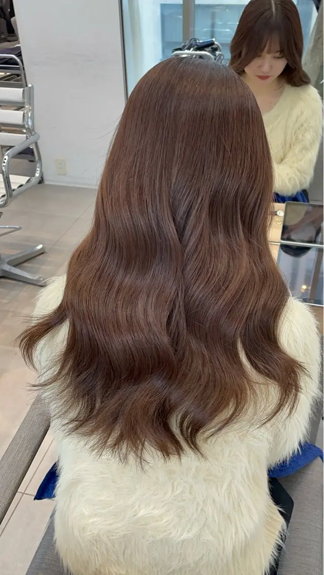 ロング カラー 髪質改善 ✨髪質改善✨美髪 矯正🫧小泉のヘアスタイル