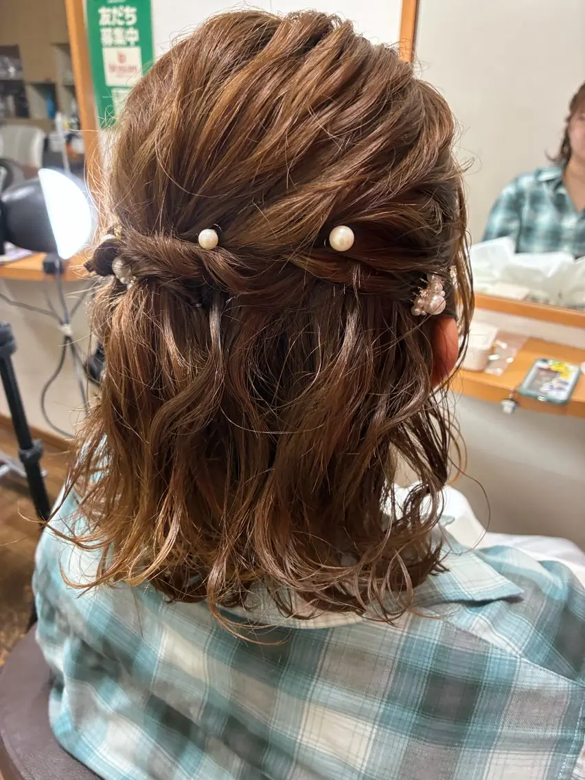 ヘアアレンジ 結婚式・ブライダル ヘアメイク・着付特化 はやしのその他イメージ