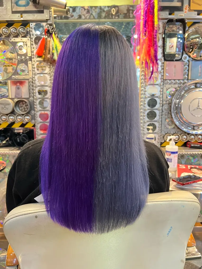 ロング カラー メンズ カット ヘアカラー KOYA ｺﾔのヘアスタイル