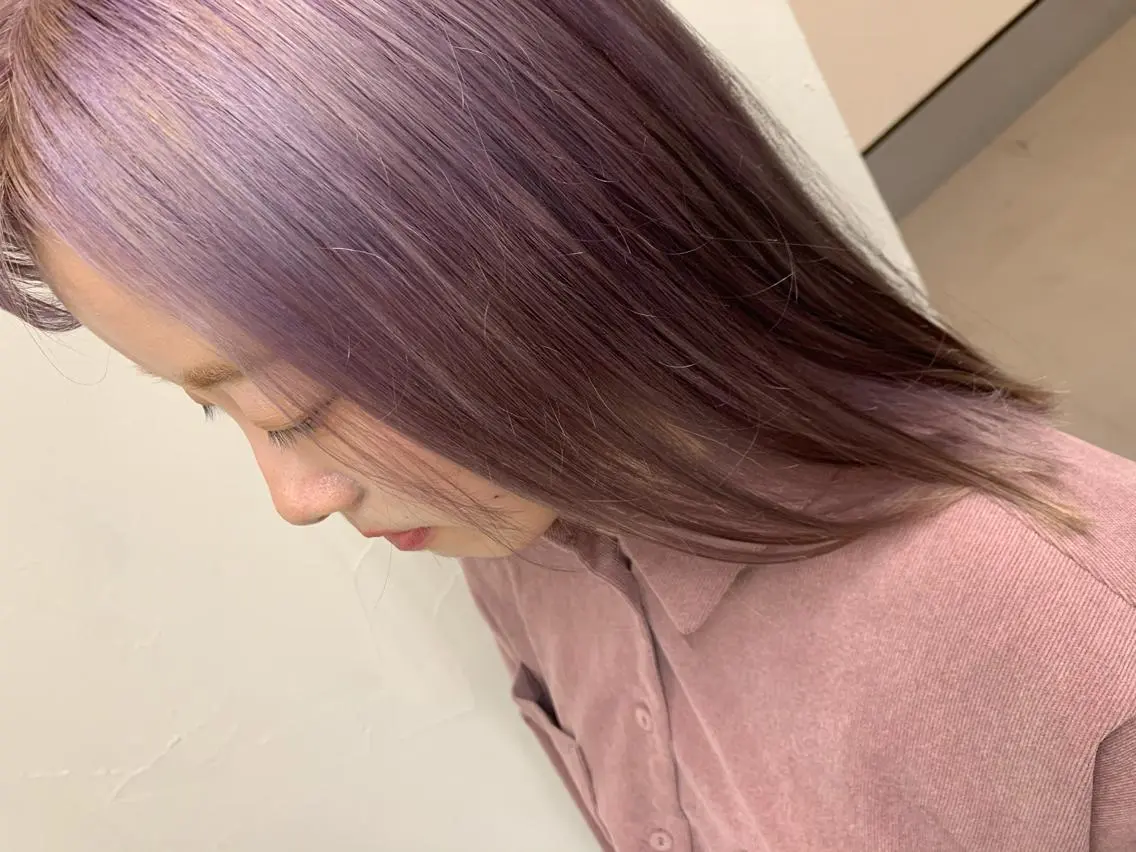 セミロング 三好 羽美のヘアスタイル