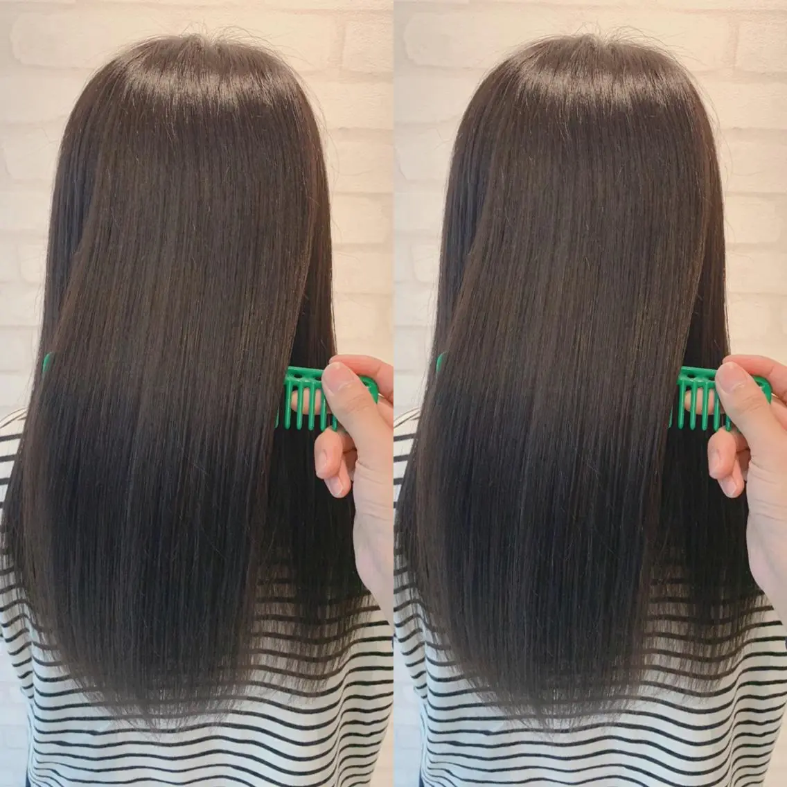 ロング 髪質改善 髪質改善カラーのヘアスタイル