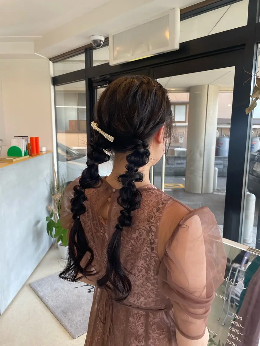 ヘアアレンジ 結婚式・ブライダル 前川 瑞希のヘアスタイル