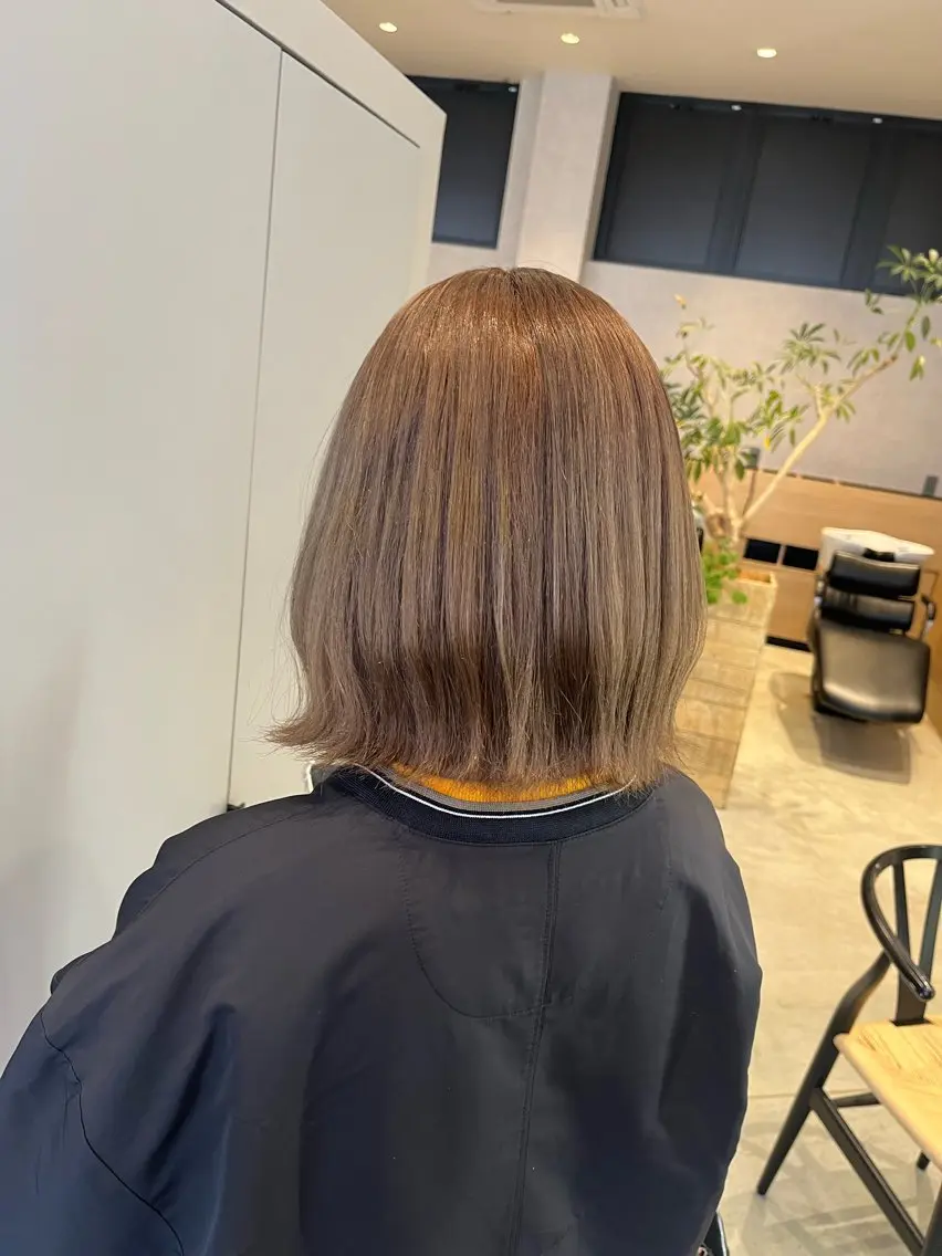 カラー 福島 果音のヘアスタイル