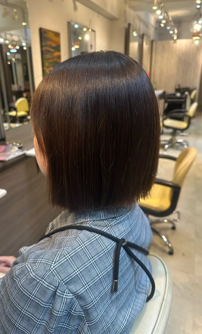ミディアム 鍋倉 りえのヘアスタイル