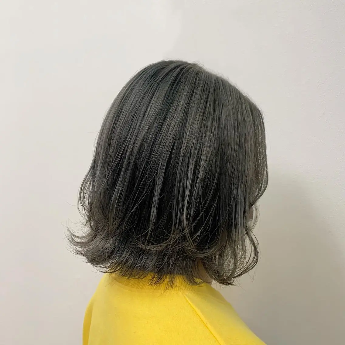 ミディアム カラー カット ヘアカラー トリートメント 村山 美空のヘアスタイル
