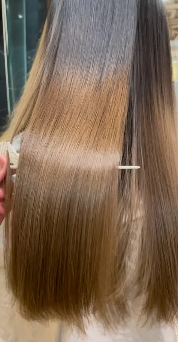 ロング 髪質改善 阿部 祥大のヘアスタイル