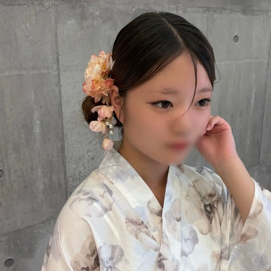 ヘアアレンジ ヘアセット 韓国style>> 伊藤咲のヘアスタイル
