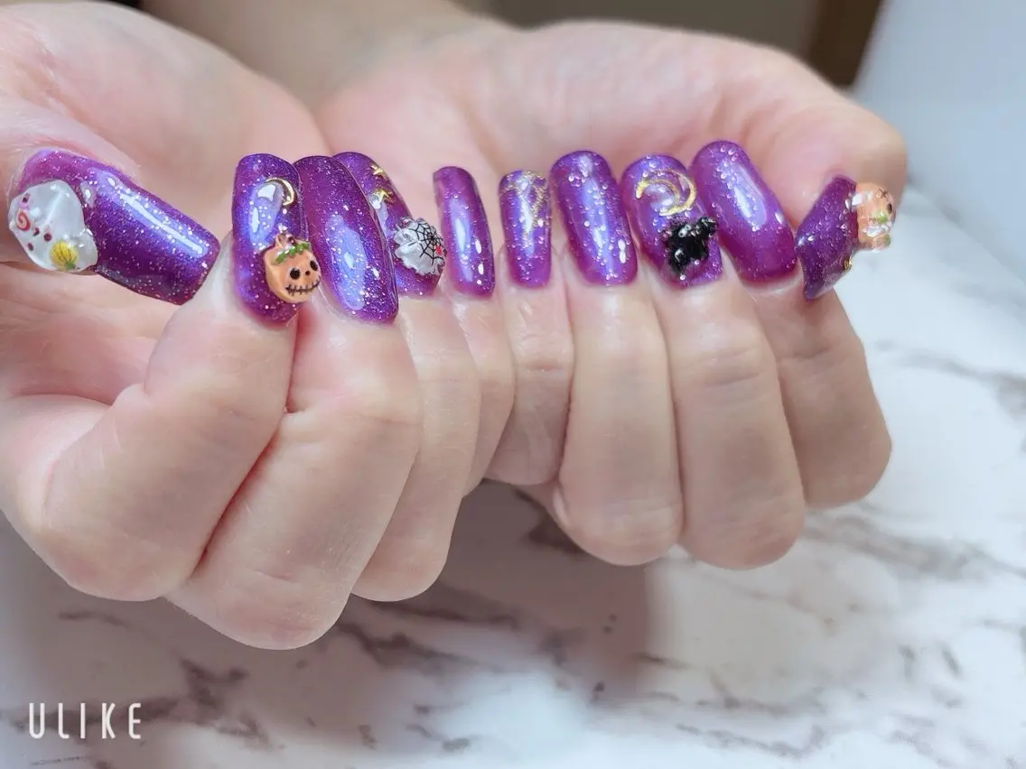 ネイル ハロウィン mi hoのネイルデザイン