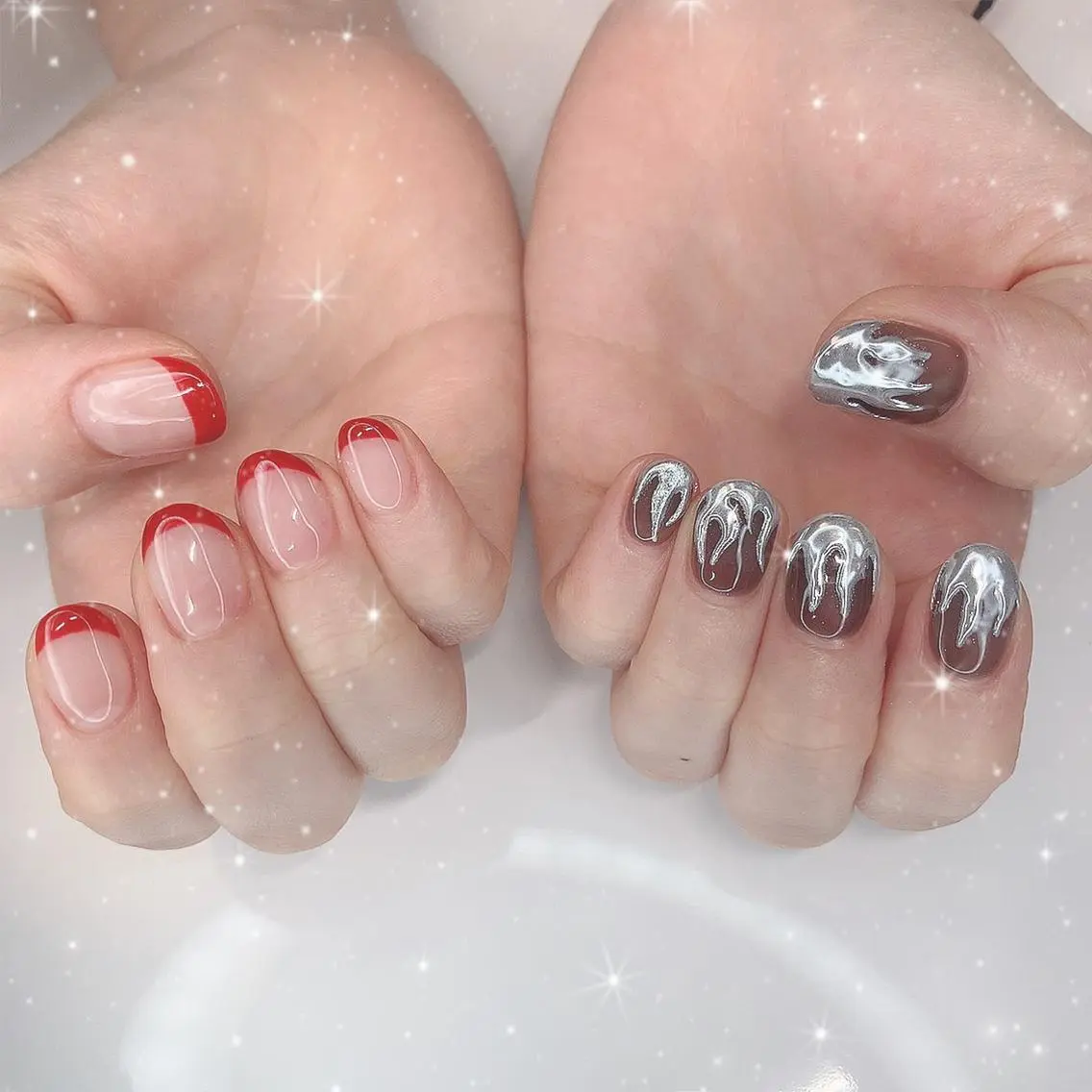 ネイル ハンドネイル フットネイル Best Nail NANA🤍のネイルデザイン