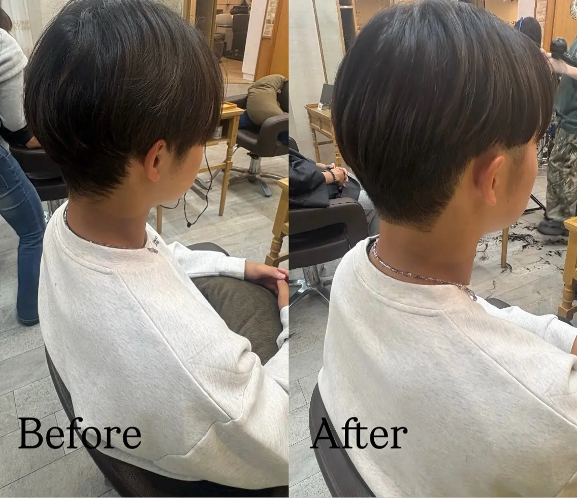 メンズ 佐藤 遥菜のヘアスタイル