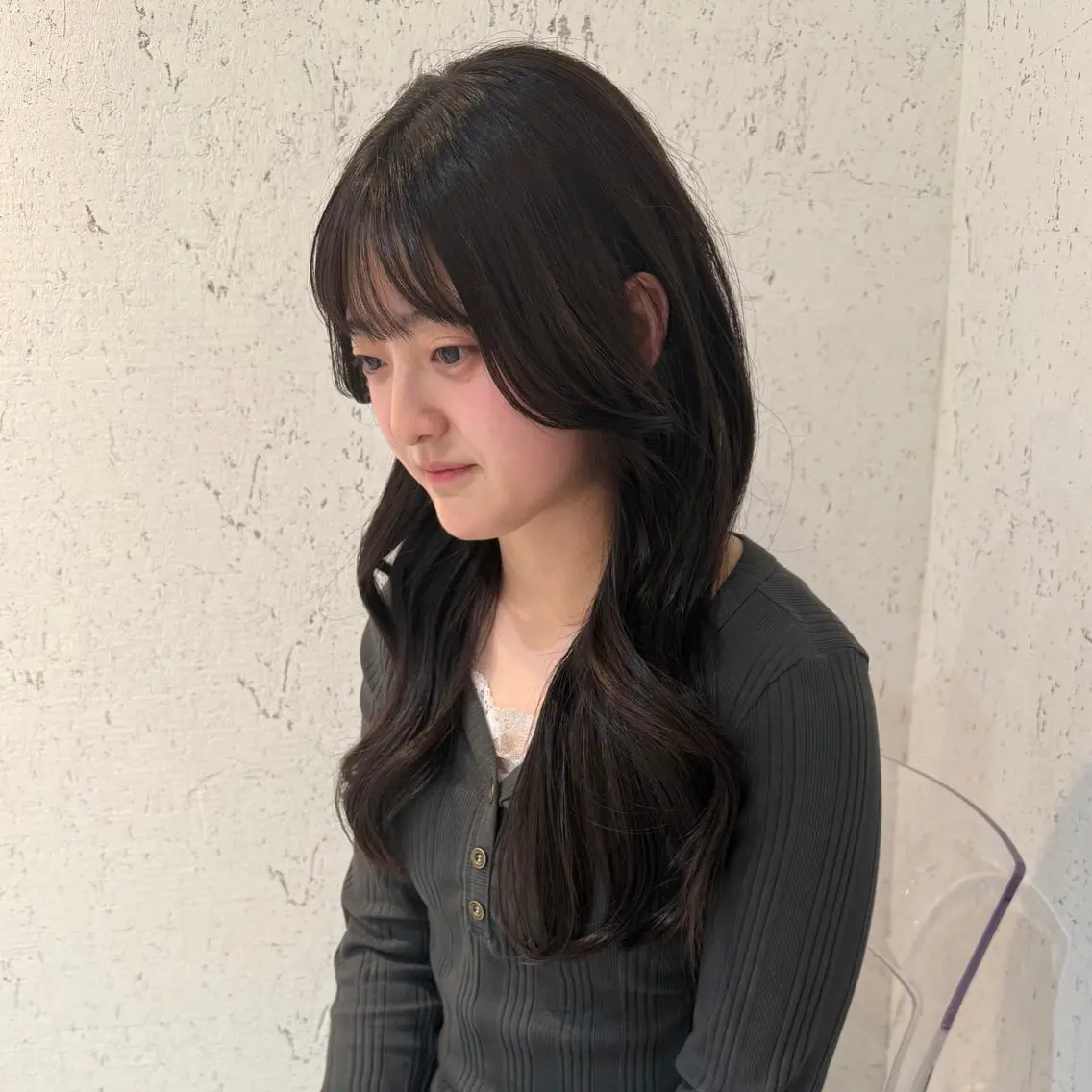 ロング カラー ヘアカラー トリートメント mai / linoah˚✧のヘアスタイル