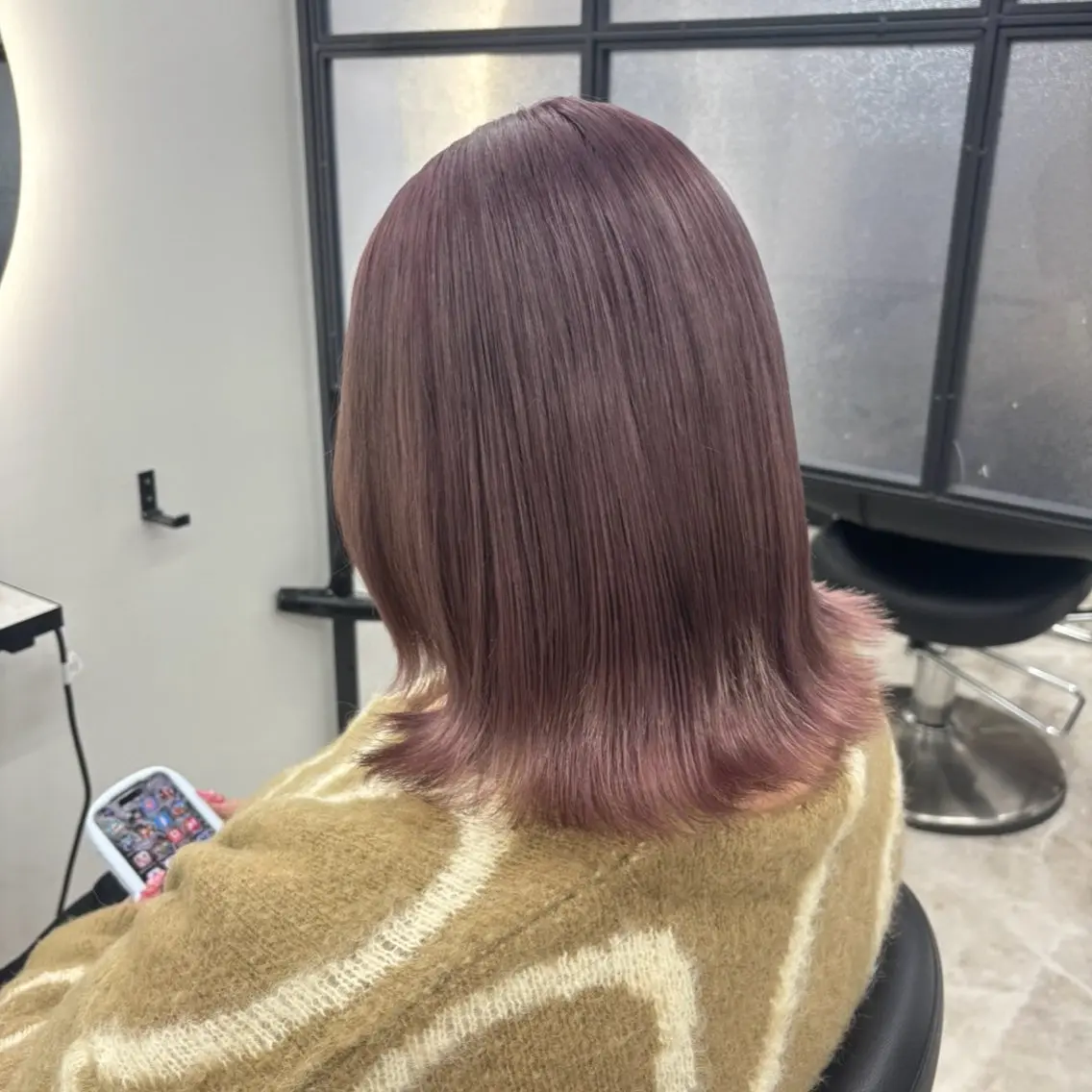 ミディアム カラー ヘアカラー Ren. 🦋デザインカラーのヘアスタイル