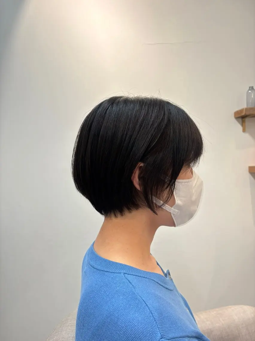 【無料モデル】ショートレディースカット🫧［シャンプー・ブロー込］ ¥0 ※女性限定※3センチ以上の写真