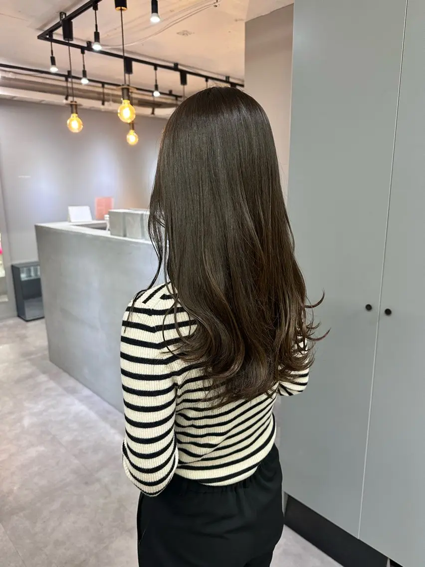 ロング カット ヘアカラー トリートメント ヘッドスパ 似合わせcut/艶 color🫧ひかりのヘアスタイル