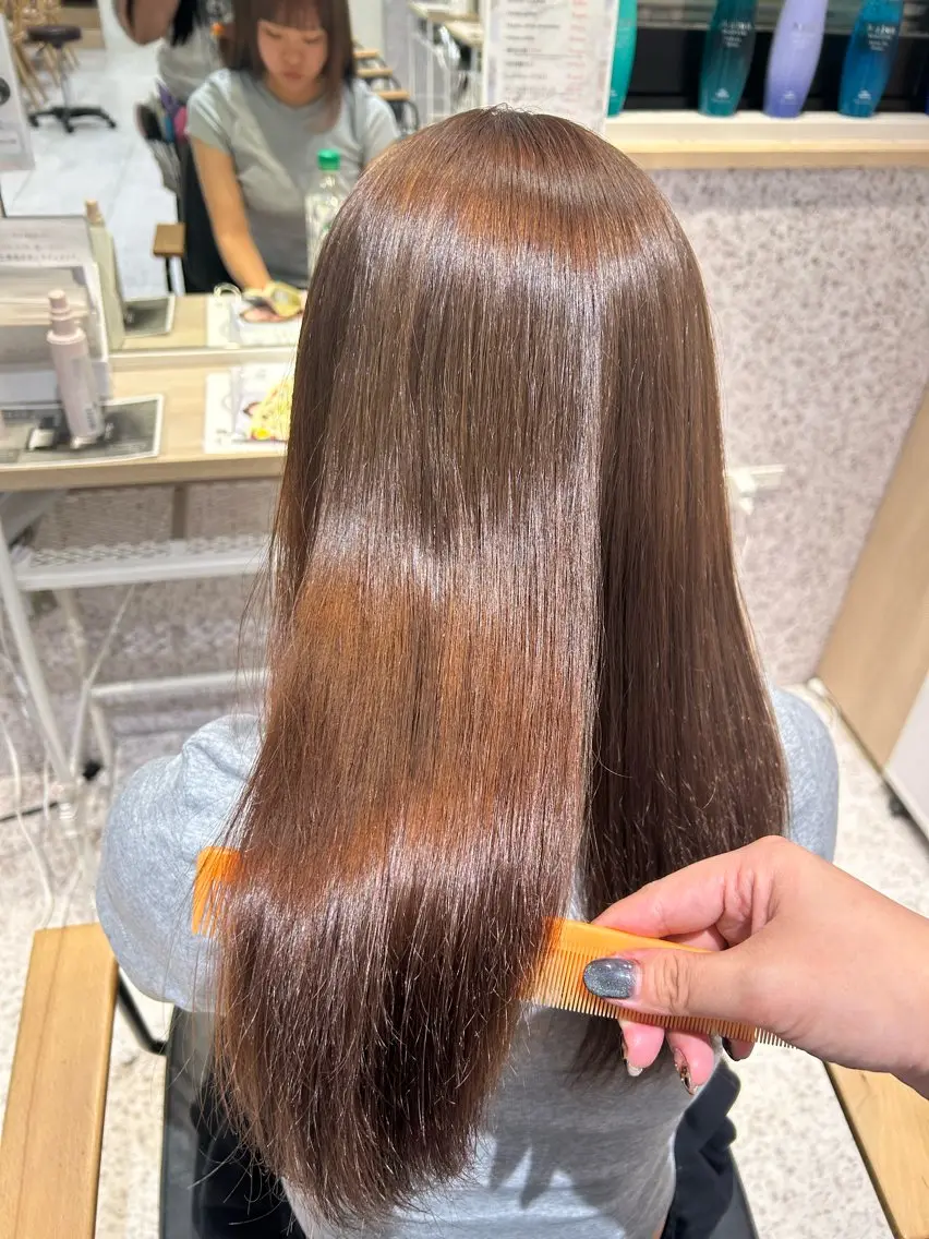 カラー ♡透明感カラー★ ネイル/しの♡のヘアスタイル