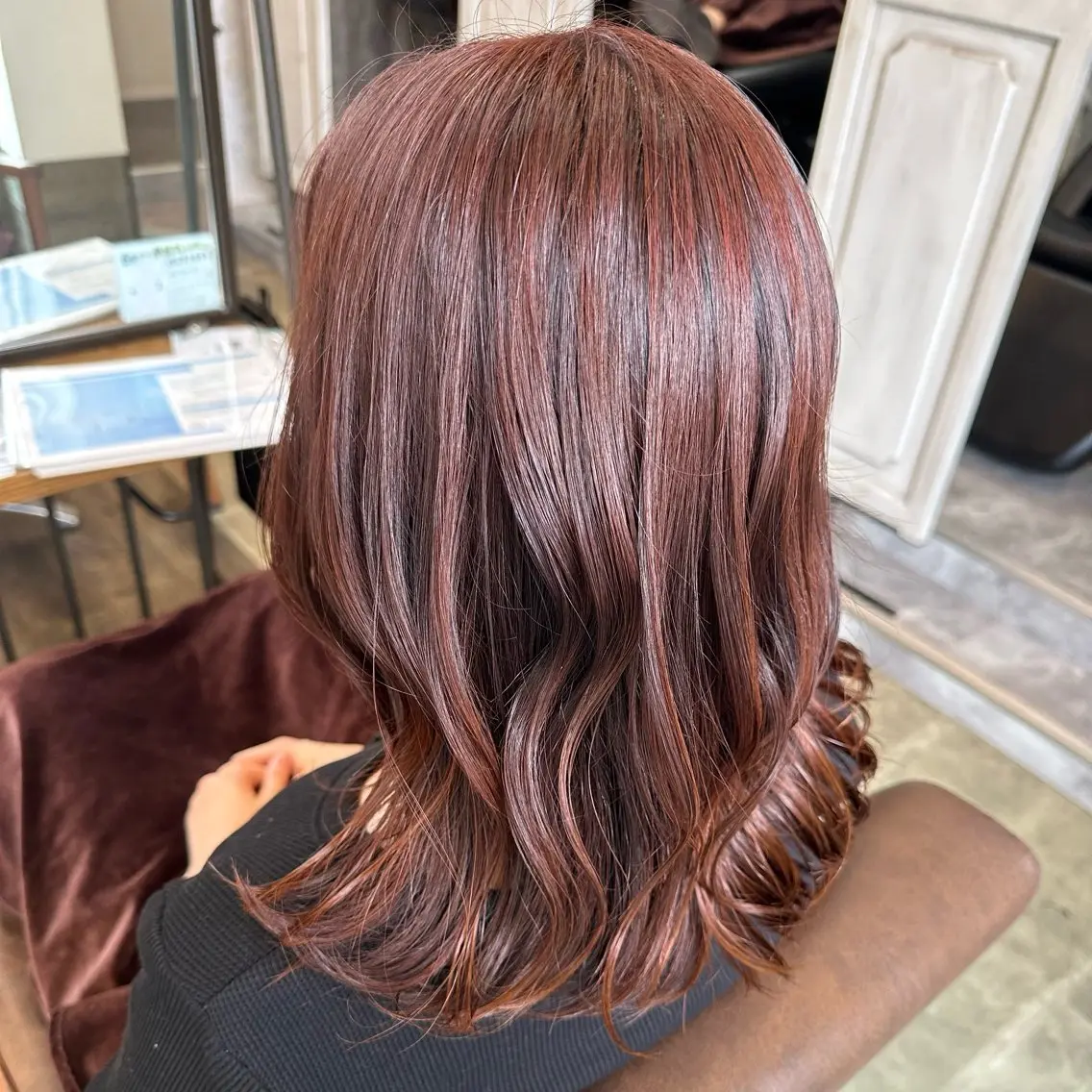 カラー ブラウンカラー カット ヘアカラー MIRUKA/ 暖色カラー/ベージュのヘアスタイル