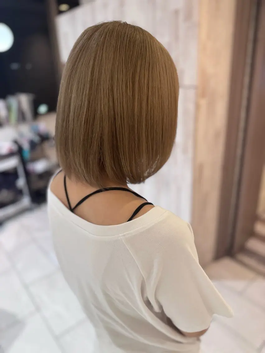 ミディアム カラー ヘアカラー 仙台×ブリーチ 斎藤相慶のヘアスタイル