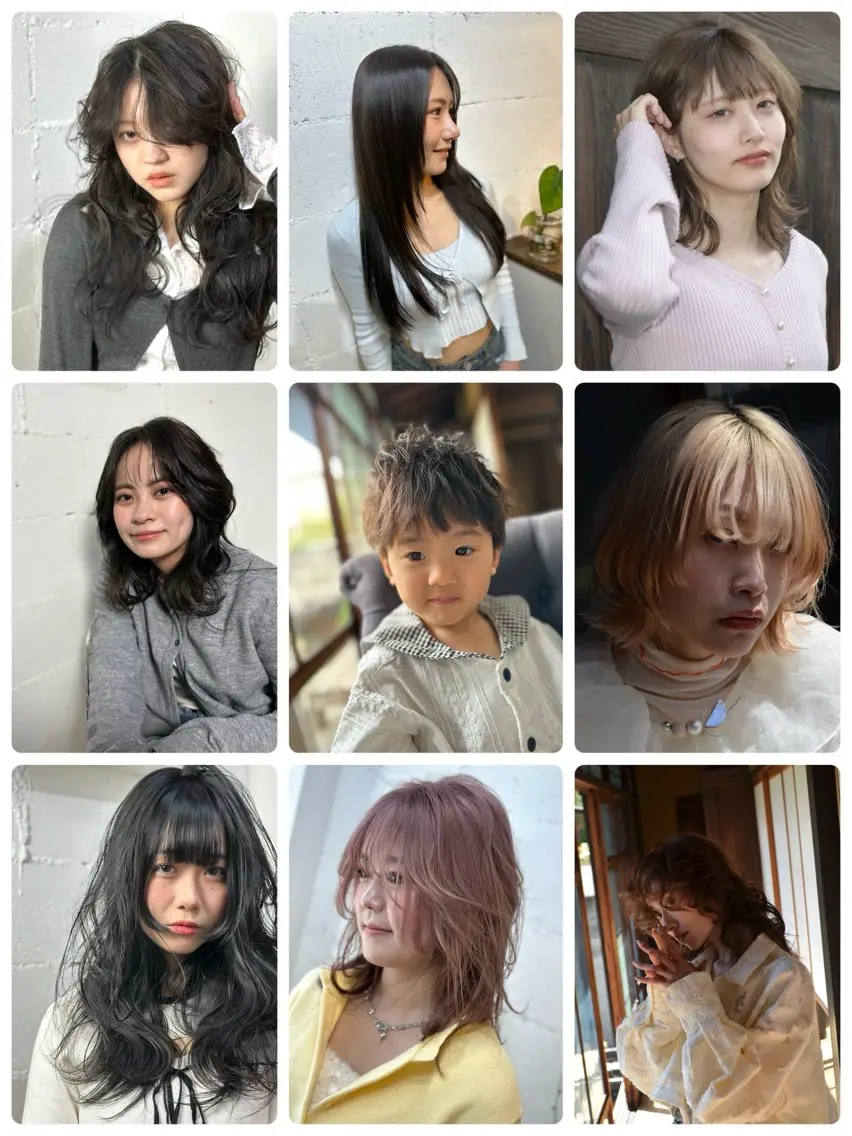 カット ヘアカラー パーマ 縮毛矯正 トリートメント ヘッドスパ ヘアセット 福西晃希 【艶髪・髪質改善】のヘアスタイル