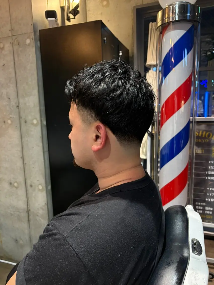 ショート メンズ フェードカット メンズベリーショート ベリーショート ショートヘア 佐々木 天駿のヘアスタイル
