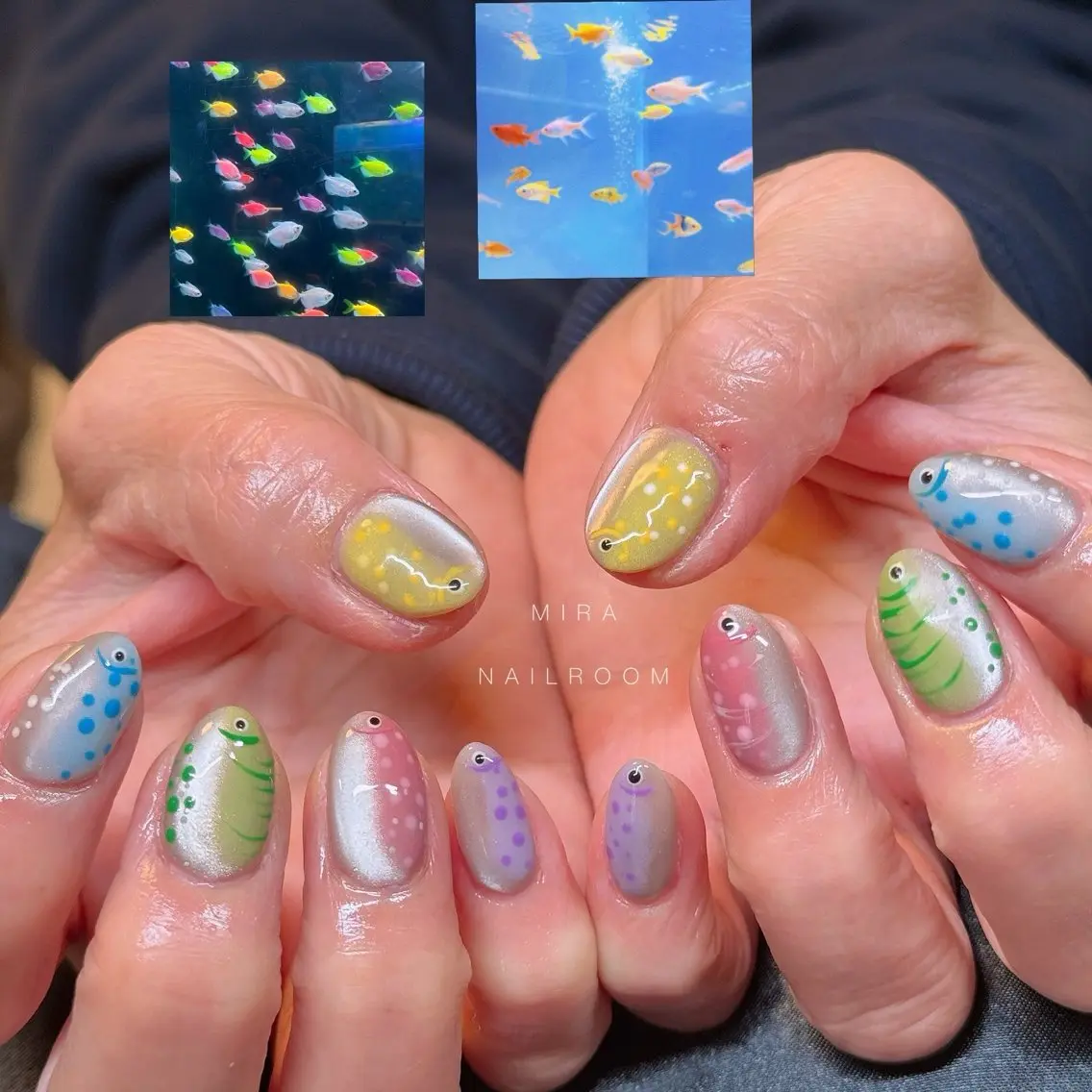 ネイル 持ち込み MIRA NAILROOMのネイルデザイン
