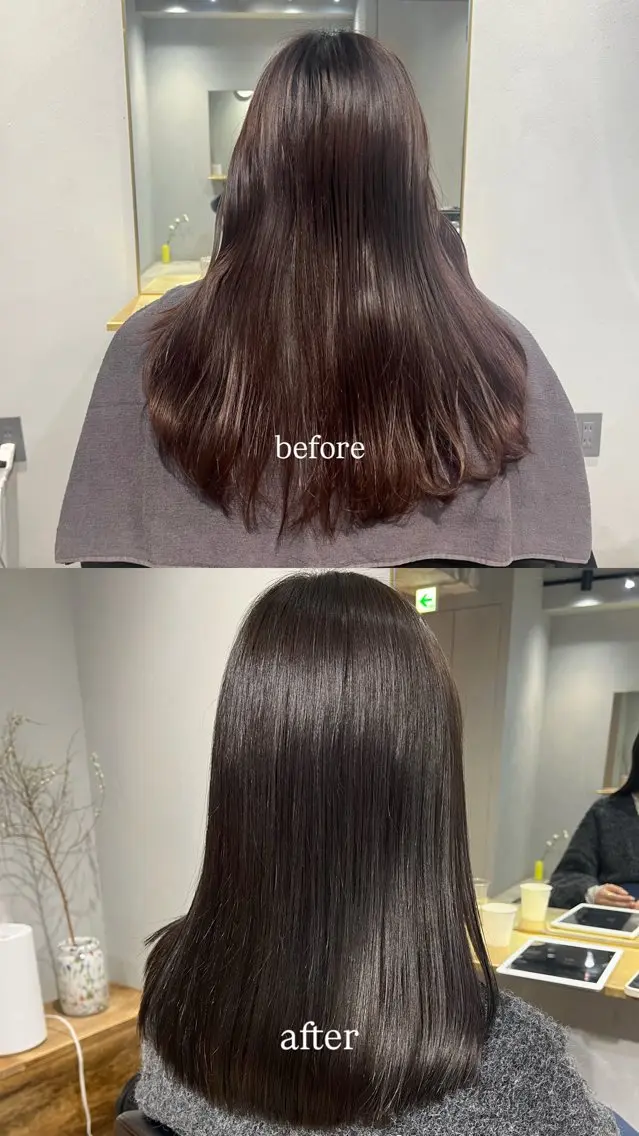 🎀平日限定🎀カット+ワンカラー+ミストトリートメントの写真