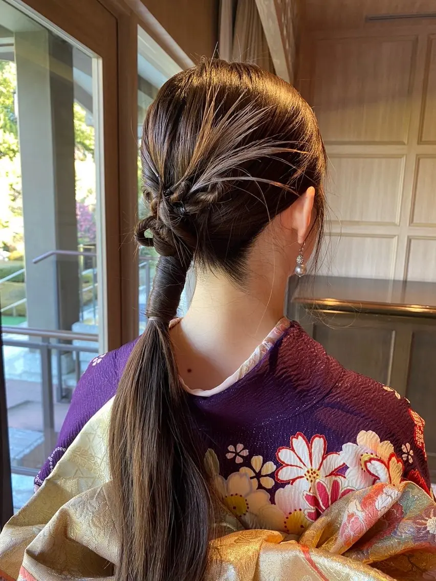 ロング 金山 友香🕊のヘアスタイル