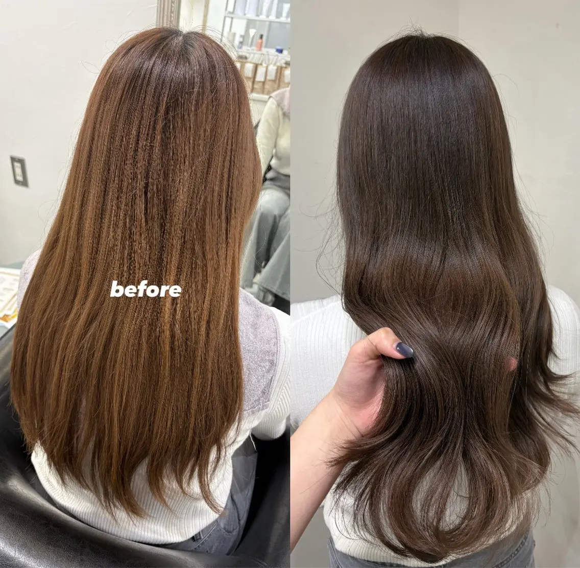 カラー り せのヘアスタイル