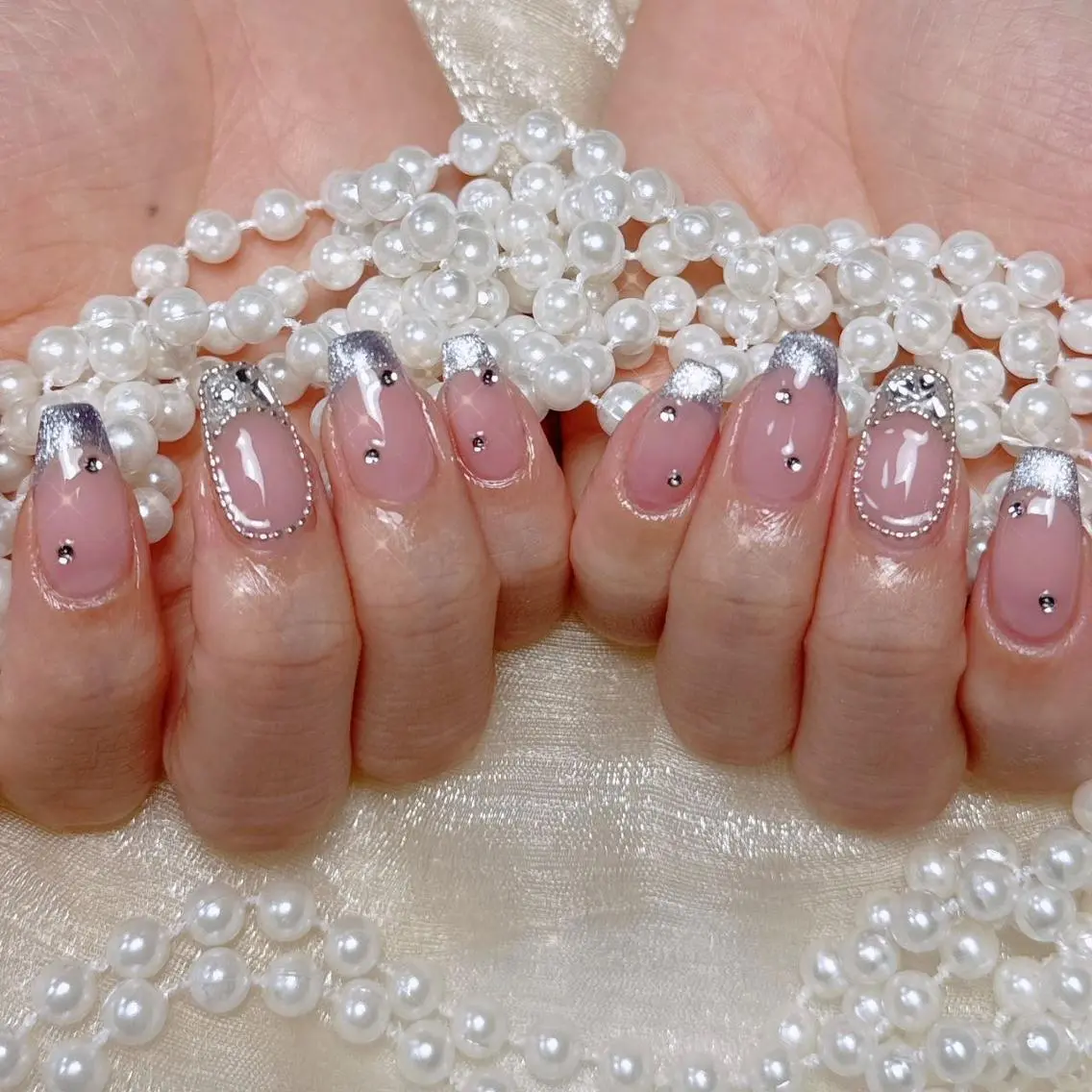 ネイル ハンドネイル 🎀七海 🎀のネイルデザイン