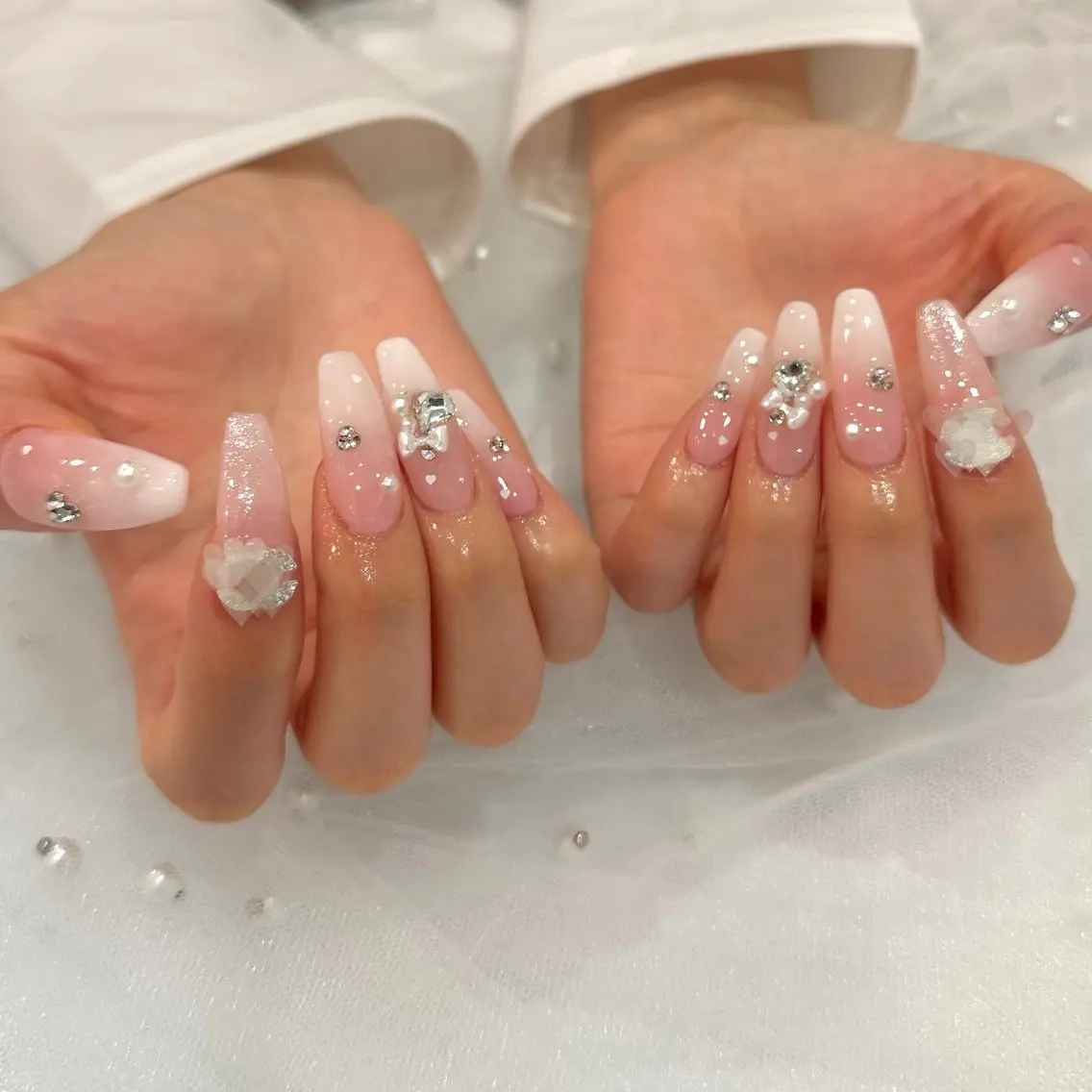ネイル 長さ出し 持ち込み ハンドネイル COCO NAILのネイルデザイン