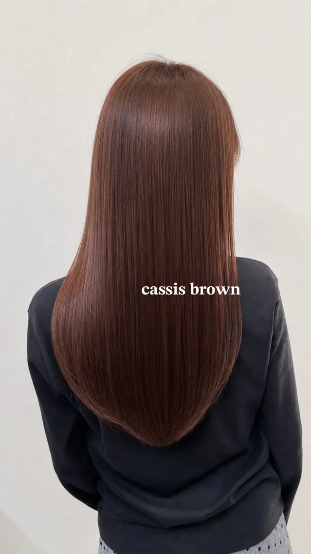 カラー 髪質改善 堀 綾花のヘアスタイル