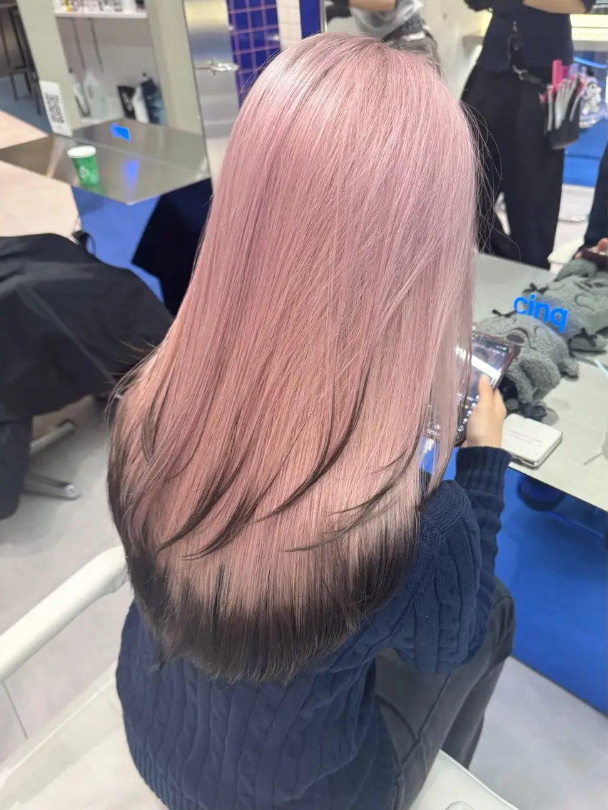 ロング カラー ヘアカラー カット無料酒井 竜也のヘアスタイル