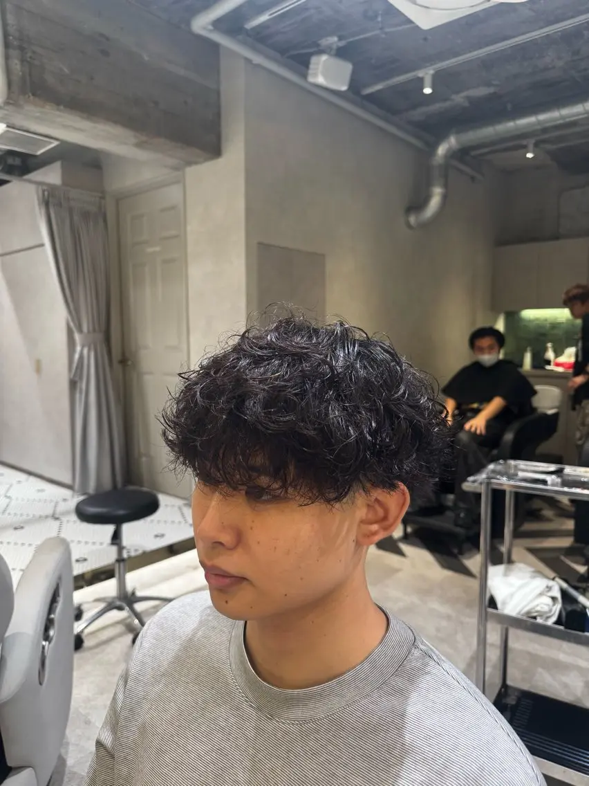 メンズ 新宿/メンズカット /パーマ/カラーのヘアスタイル