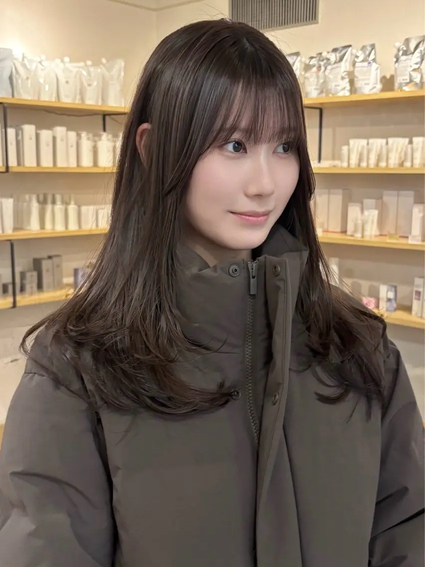 ロング ヘアカラー YUI /モデル募集 / 京都烏丸のヘアスタイル