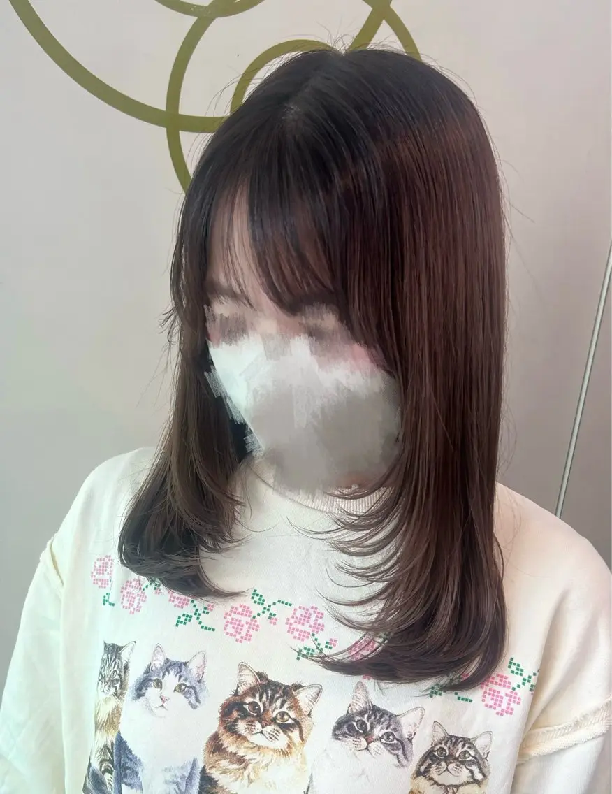 🖤韓国風レイヤーカット🖤【練習モデル✦.*】 [橋本/相模原]の写真