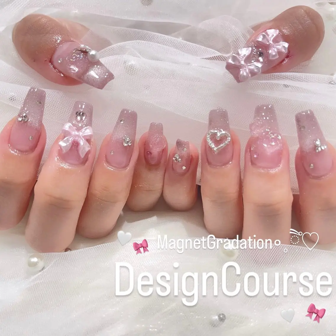 ネイル ハンドネイル 🧁fein. nana🩵のネイルデザイン