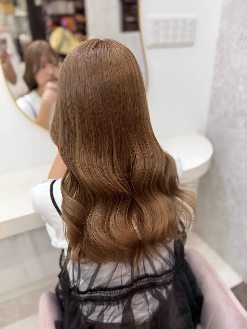 セミロング 艶髪🇰🇷髪質改善 🎀ikuno🎀のヘアスタイル