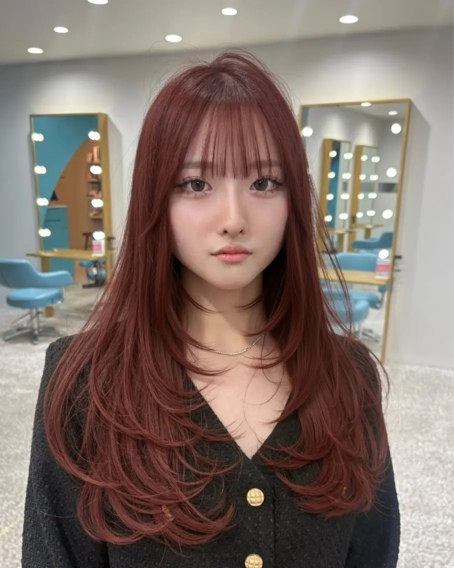 ロング 上谷 圭輝のヘアスタイル