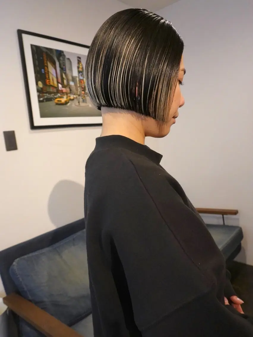 ショート カット ヘアカラー 西原 大智のヘアスタイル