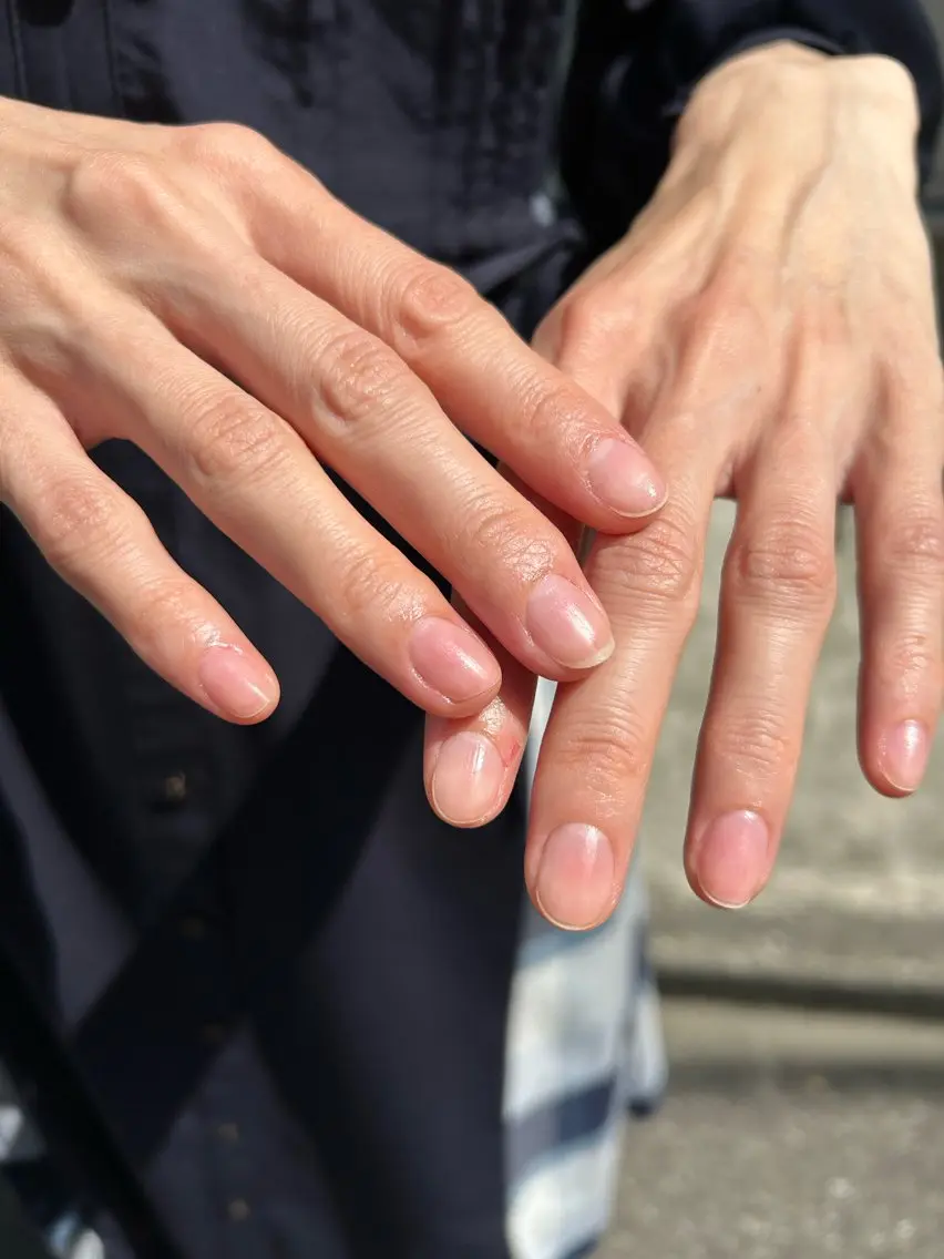 ネイル ハンドケア シンプルネイル Ezura Yumiのネイルデザイン