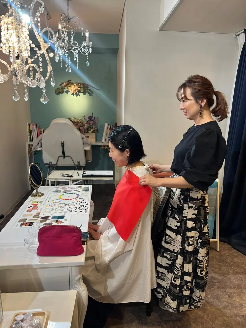 💄👗似合う色が分かるパーソナルカラー診断✨💕の写真