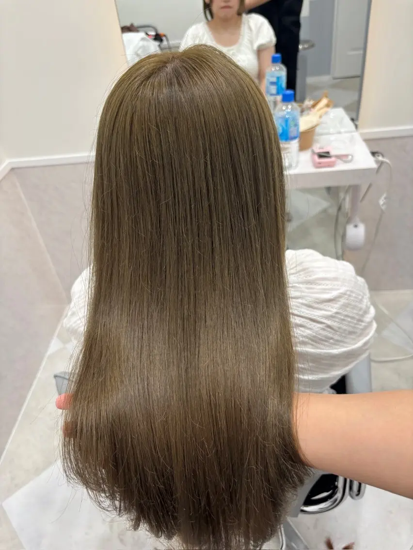 【プレミアム髪質改善】カット+サブリミック酸熱TR/毛髪再生バイカルテ TR🫧の写真